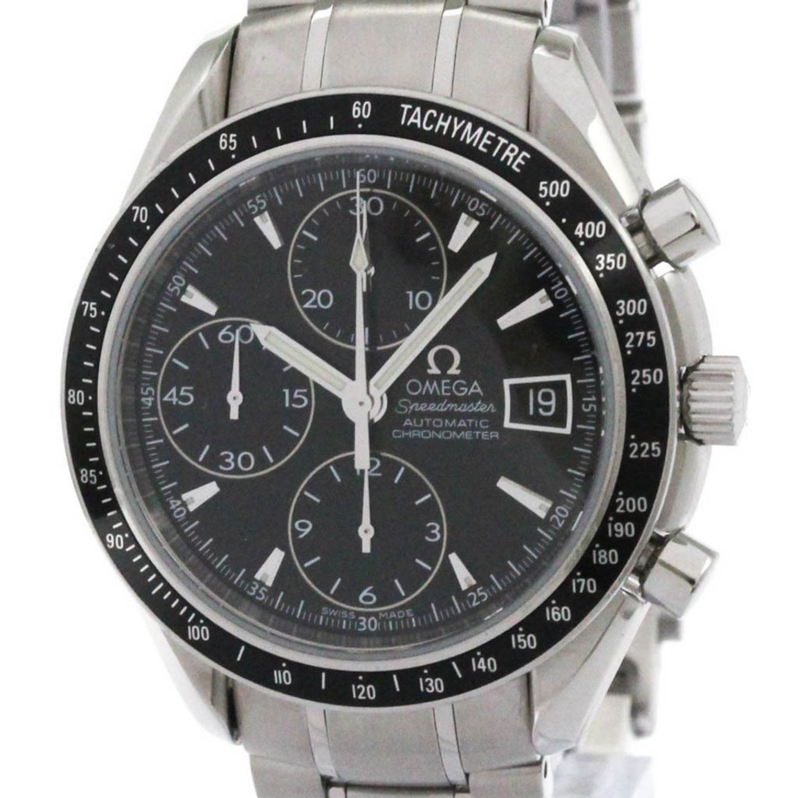 オメガ OMEGA スピードマスター デイト ステンレススチール 自動巻き メンズ 時計 3210.50 外装仕上げ済み