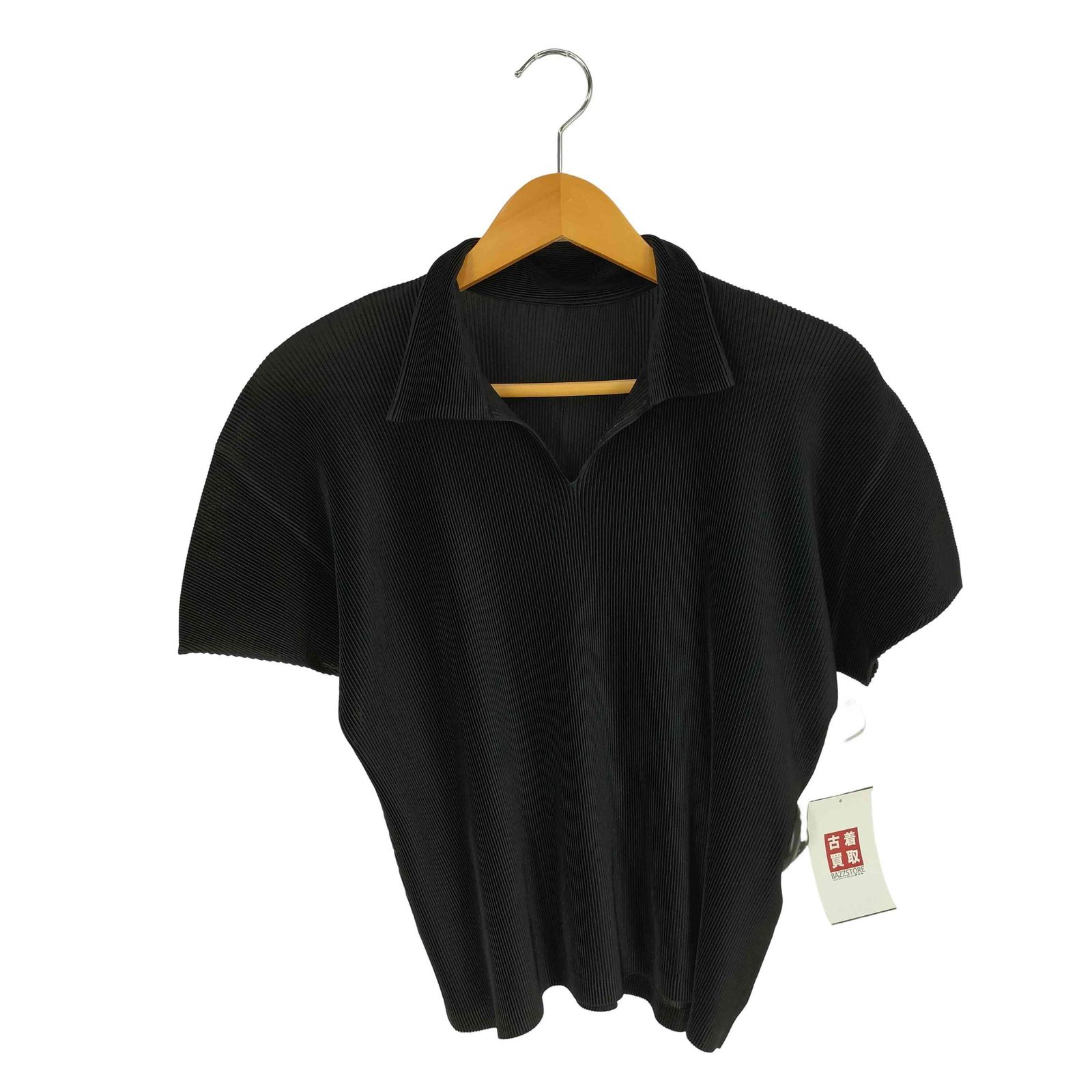PLEATS PLEASE ISSEY MIYAKE スキッパーシャツ　サイズ4 PLEATS PLEASE ISSEY MIYAKE スキッパーシャツ サイズ4 NEW