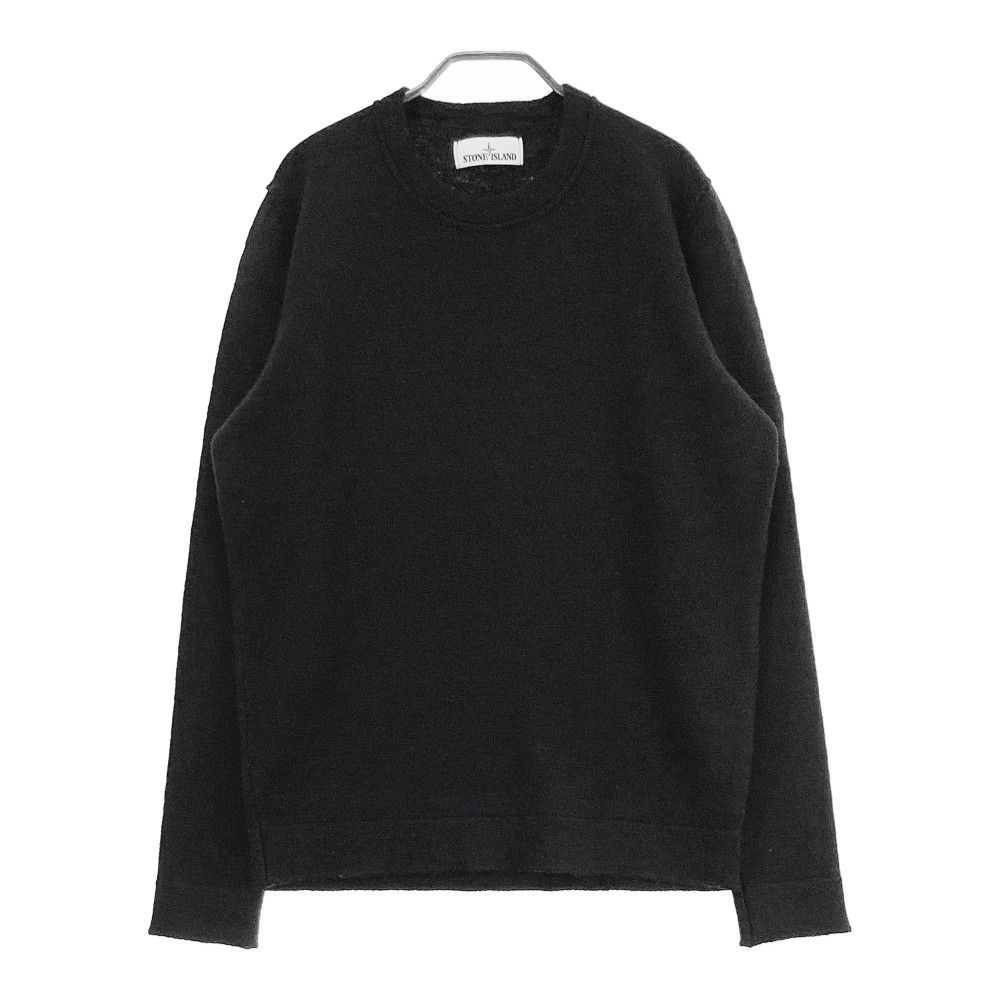 STONE ISLAND ストーンアイランド 6515581D7 ウール ニットセーター ブラック系 L 240101437812 メンズ