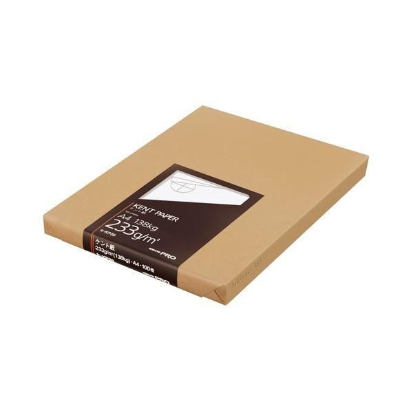 まとめ コクヨ ケント紙 233g|m2A4カット セ-KP39 1冊 100枚 〔×2セット〕