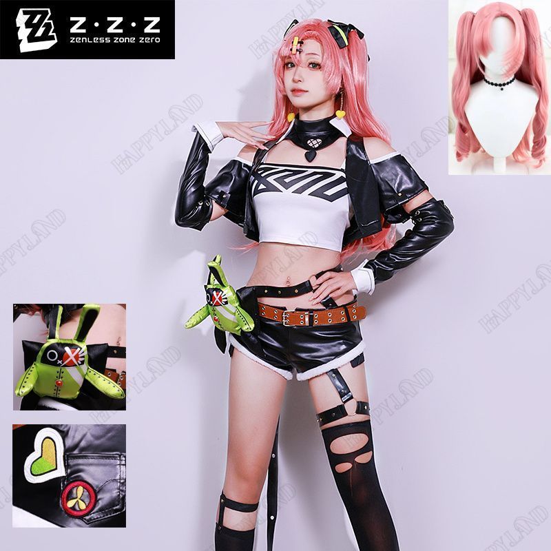ゼンレスゾーンゼロ Zenless Zone Zero ニコデマラ コスプレ衣装 ウイッグ付き ゼンレスゾーンゼロ ヒロイ