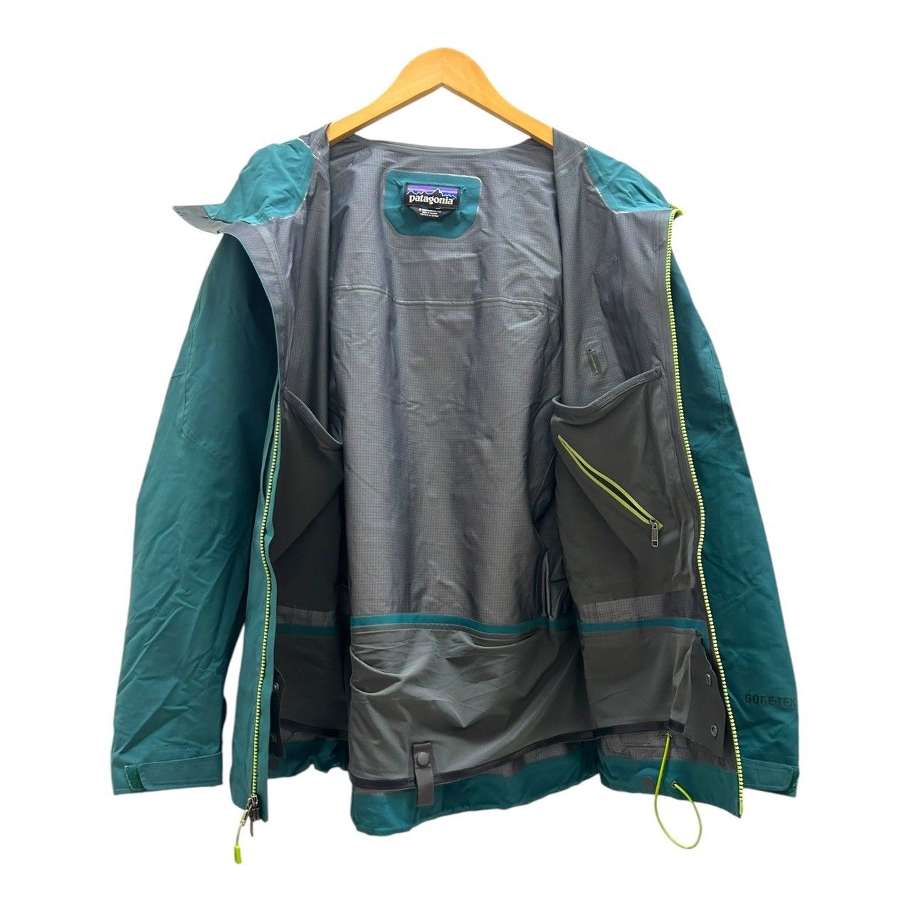 patagonia (パタゴニア) PowSlayer Jacket パウスレイヤージャケット GORE-TEX ゴアテックス マウンテンパーカー 30303 2015年製 S グリーン系 メンズ/045