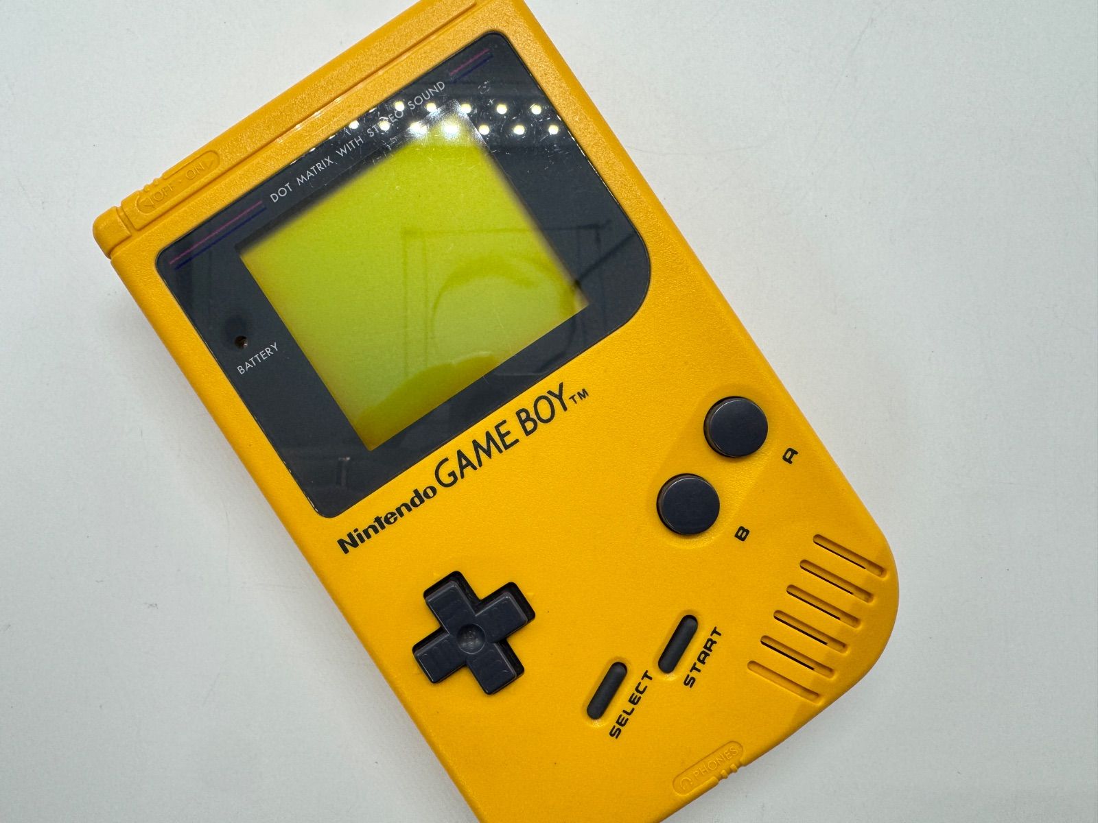 Nintendo 任天堂 ゲームボーイ DMG-01 イエロー レトロゲーム