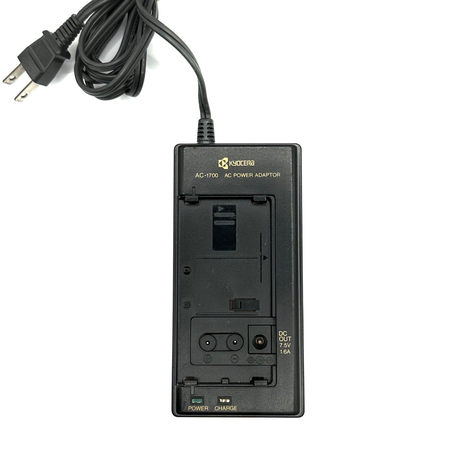 京セラ AC電源アダプター AC-1700 中古品 F2777 京セラ AC-1700 KYOCERA ACアダプター ACパワーアダプター 電源