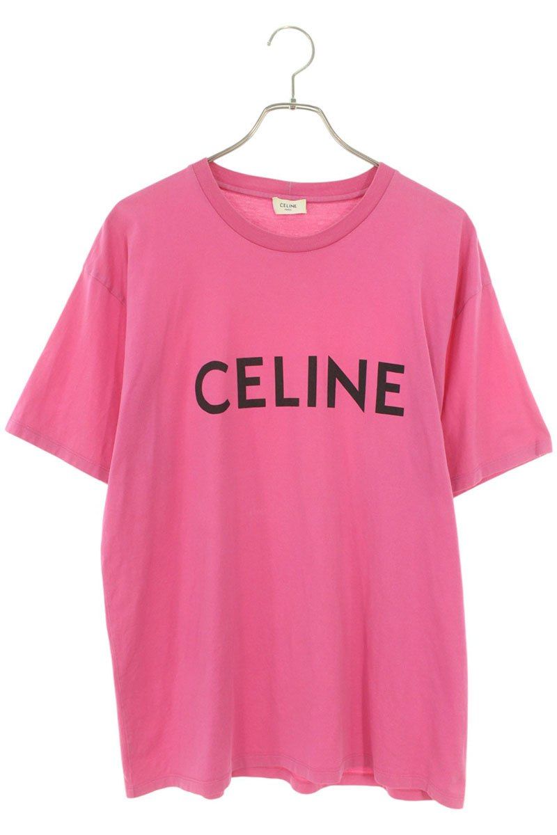 ルーズフィットロゴプリントTシャツ メンズ