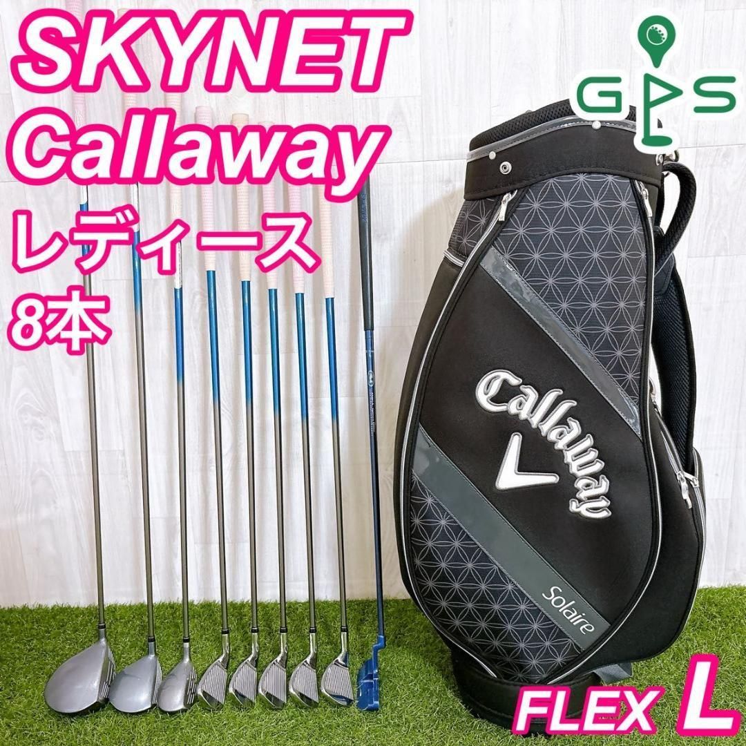 良品 SKYNET スカイネット レディースゴルフセット 初心者