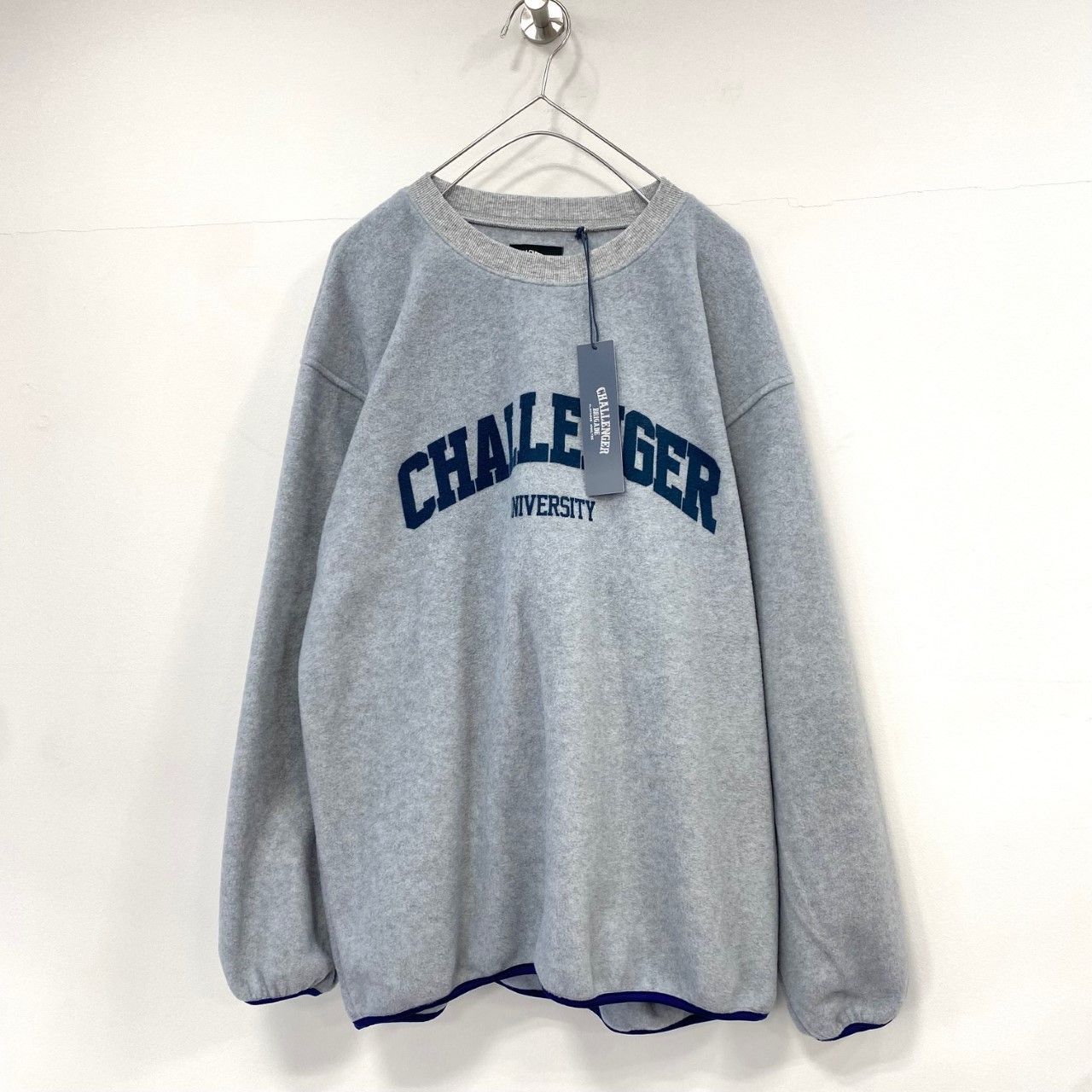 CHALLENGER 22AW COLLEGE LOGO C/N FLEECE CLG-CS 022-005