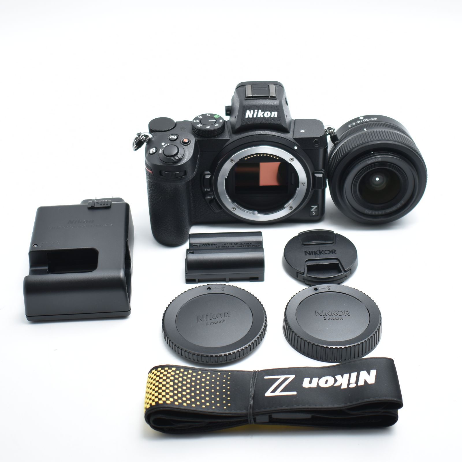 B 8160 Nikon ミラーレス一眼カメラ Z5 レンズキット NIKKOR Z 24-50mm f|4-6.3 付属 Z5LK24-50 ブラック