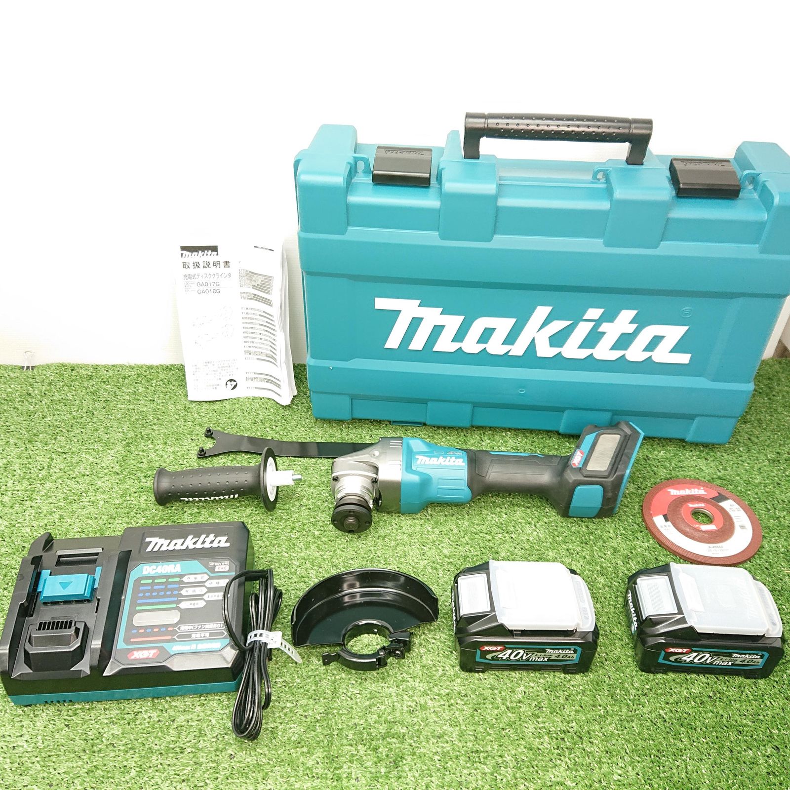 ♥品 マキタ GA018GRMX 125mm充電式ディスクグラインダ 40V 4021