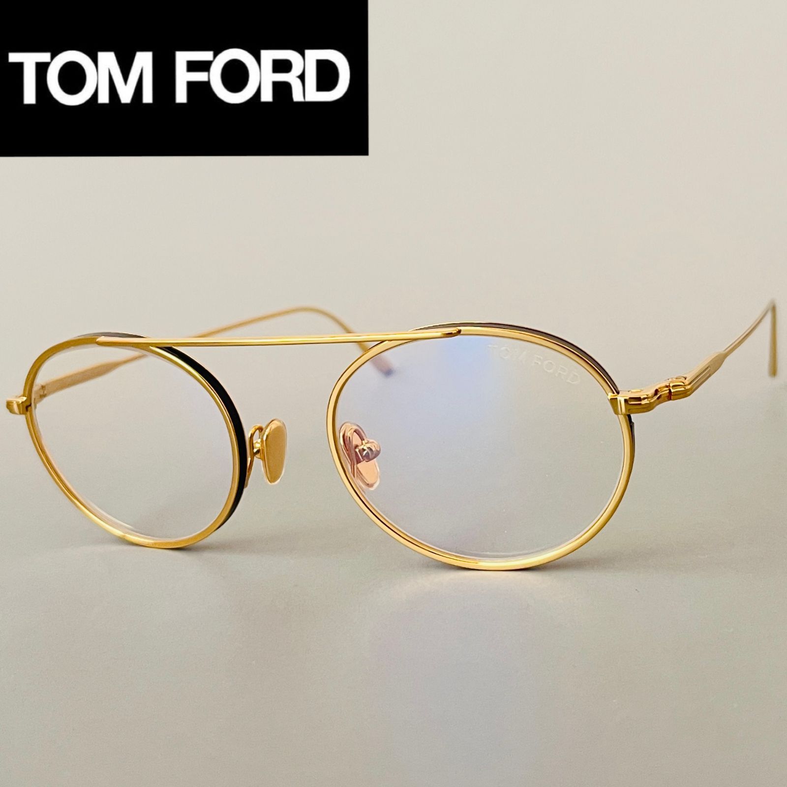新品 メガネ トムフォード メンズ レディース TOM FORD オーバル 