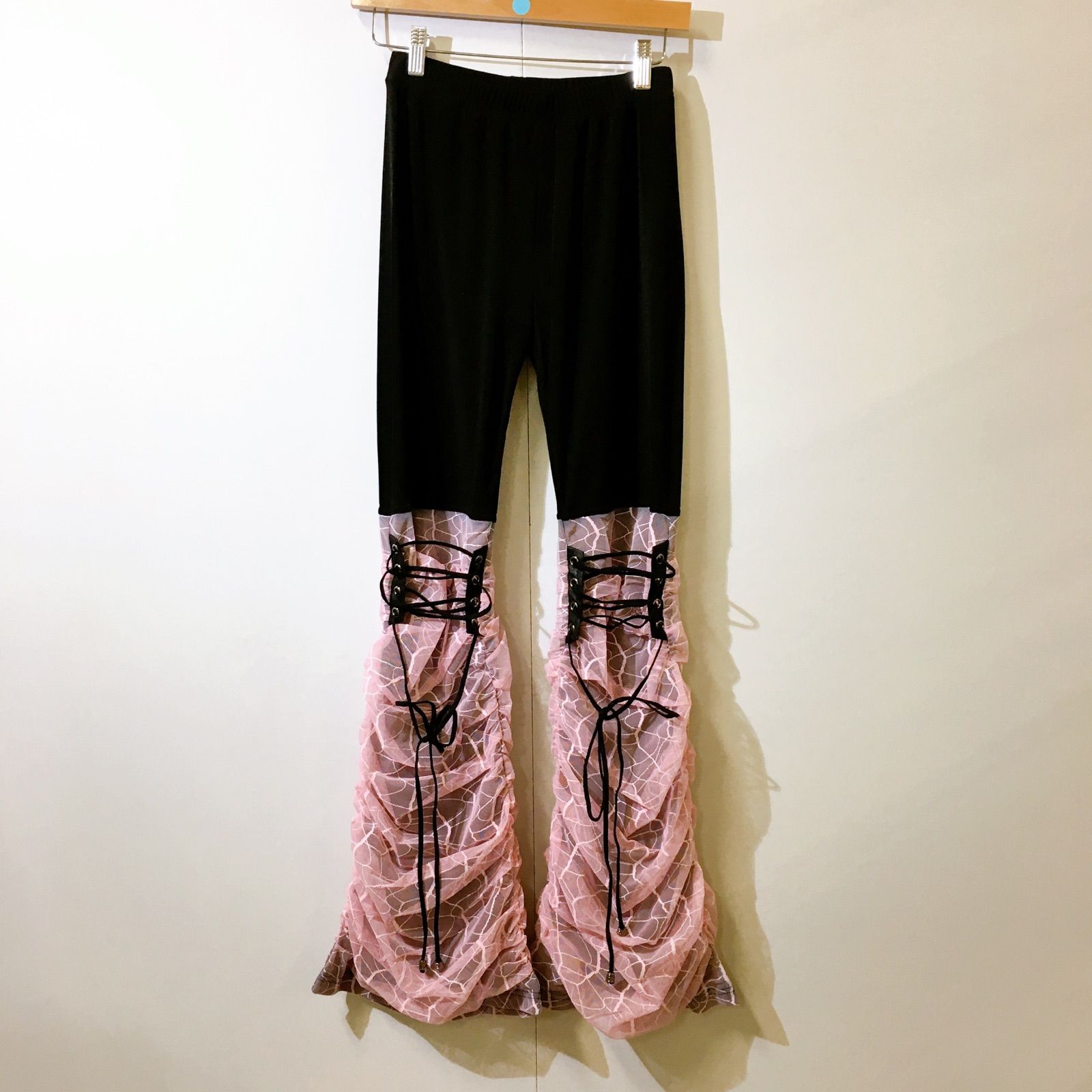 美品・タグ付き】Qutie Flash キューティーフラッシュ レースパンツ 