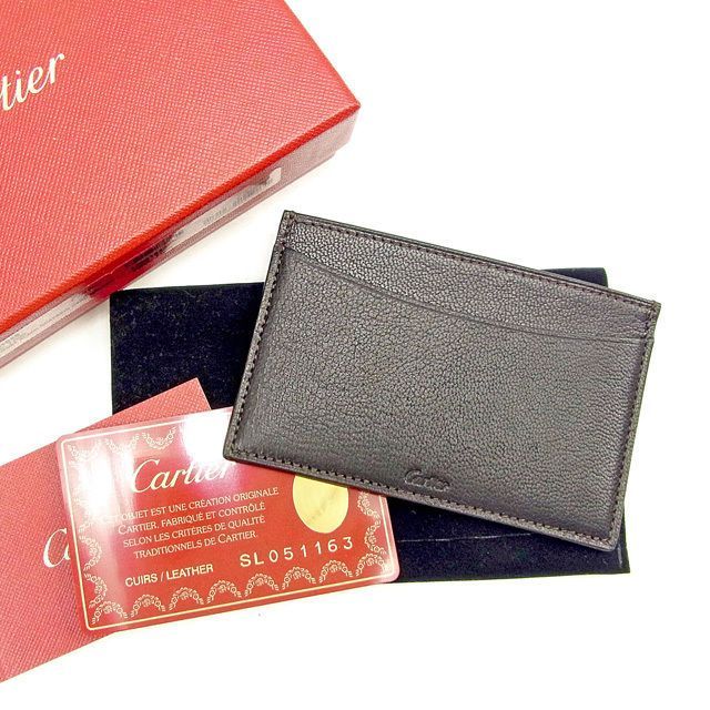 カルティエ Cartier 黒 レザー ケース 楽天市場】Cartier カルティエ レ マスト カードケース パス