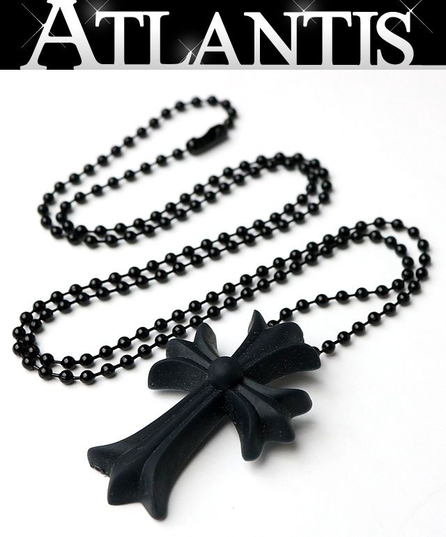 新品】Chrome Hearts ラバー シリコンネックレス スモール