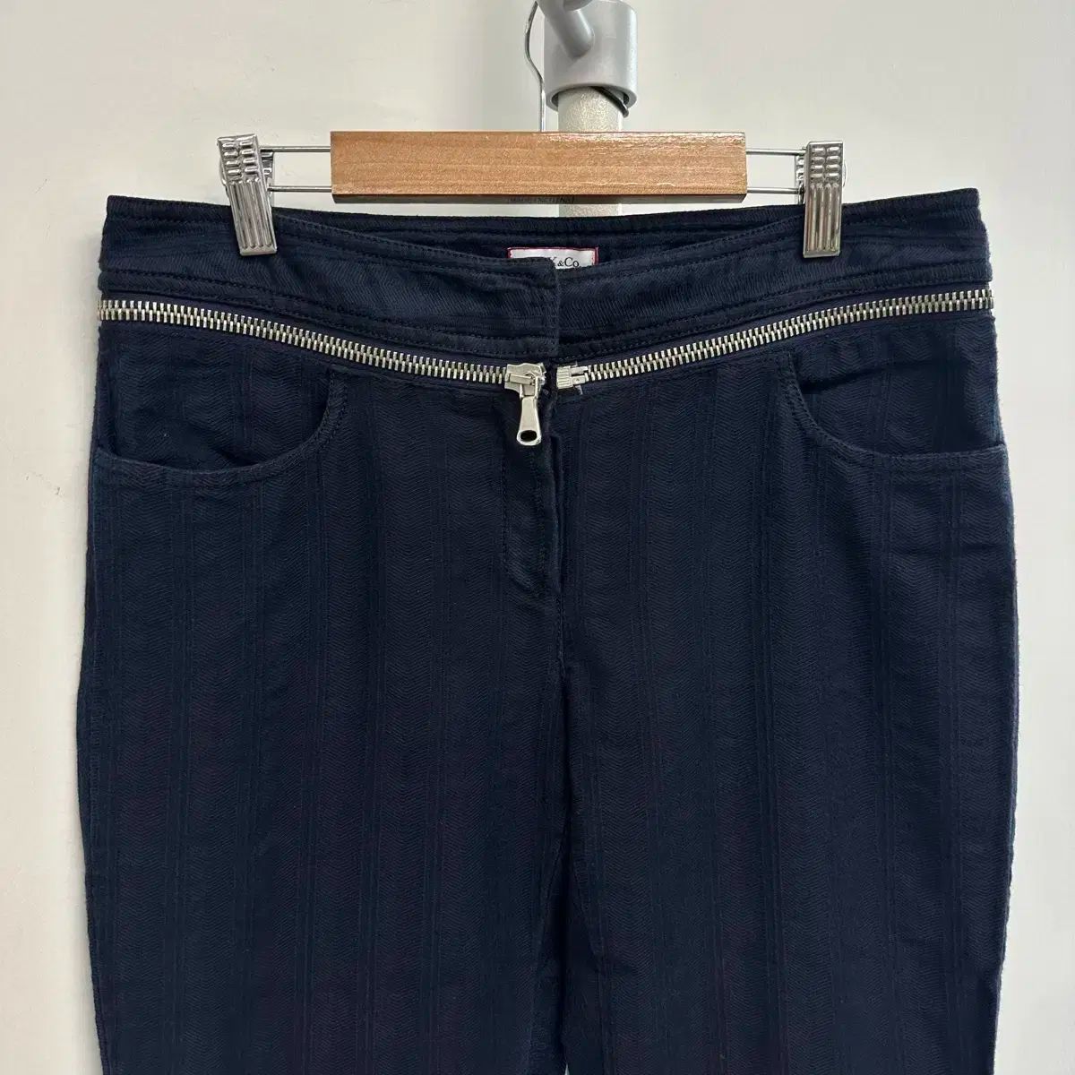 MAX MARA マックスマーラ Max&Co マックスアンドコー ジッパー ディテール パンツ