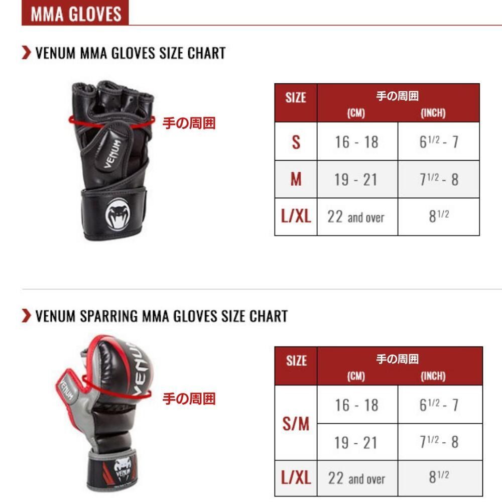 VENUM Challenger MMAグローブ Sサイズ マットブラック - メルカリ