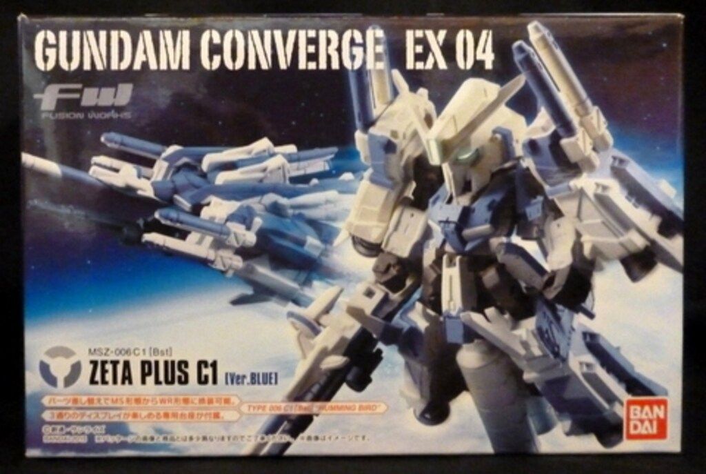 ガンダム コンバージ EX 04 ゼータプラス C1 Ver.BLUE 未開封品