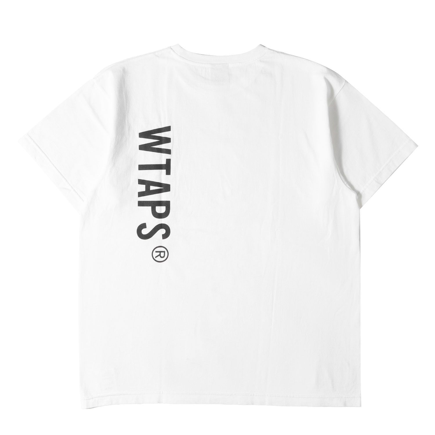WTAPS ダブルタップス Tシャツ・カットソー 白 3304124G0092 美品】WTAPS ダブルタップス Tシャツ サイズ:S / 24SS ブランド
