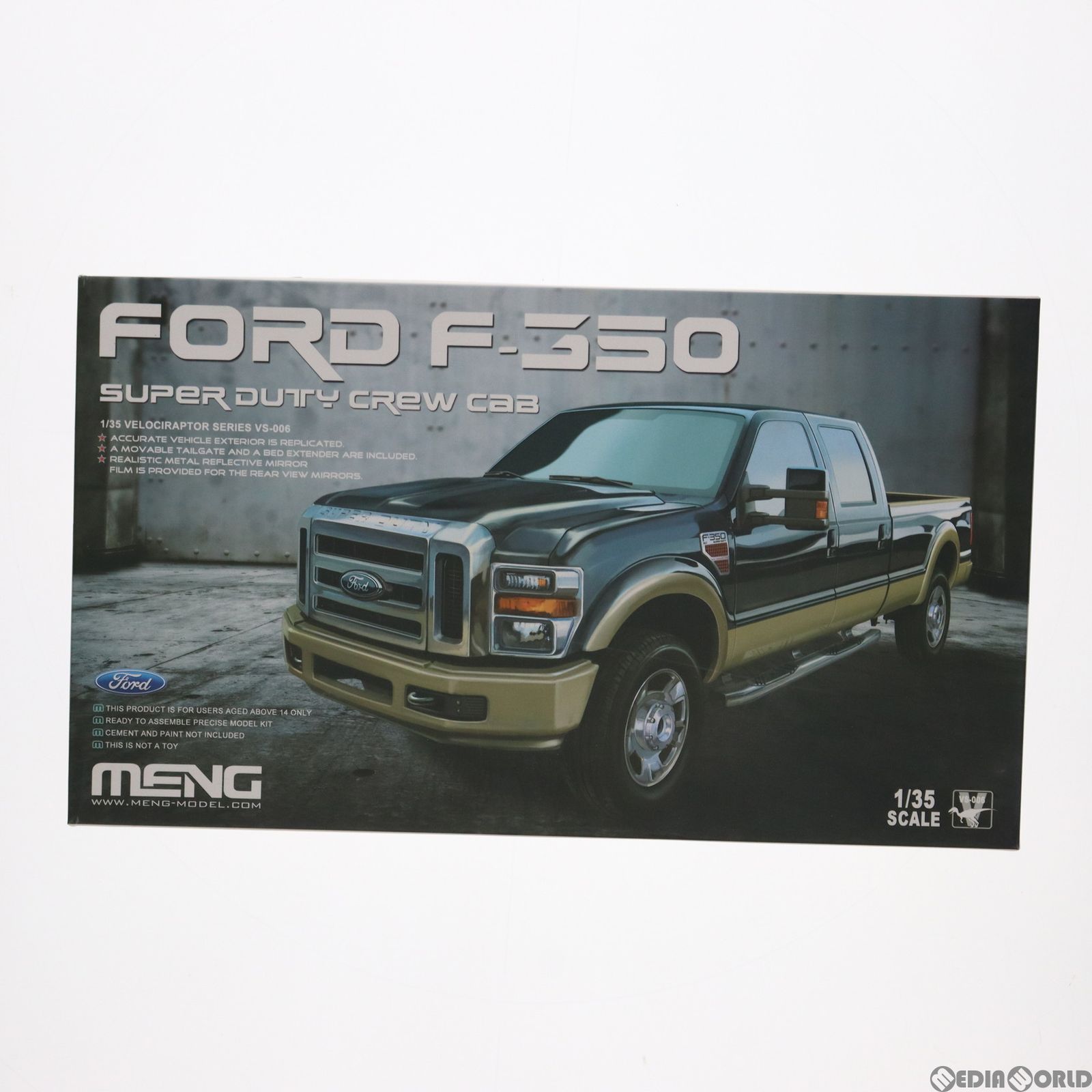 1/35 フォードF-350 SUPER DUTY Crew Cab プラモデル(VS-006) MENG Model(モンモデル) - メルカリ