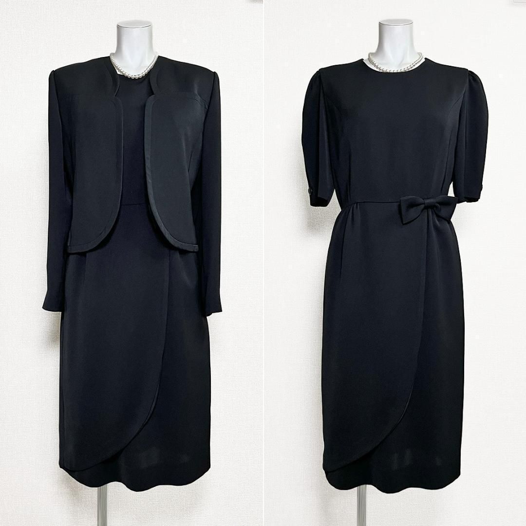 ● ピエールカルダン 喪服礼服 取り外しリボン付き