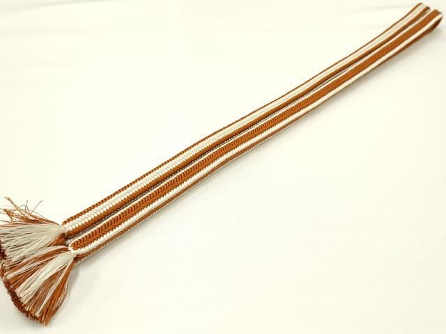 平和屋着物 上 有職組紐道明 帯締め 冠組 耳筋柄 宮内庁御用 国立博物館御用 東京芸術大学御用 AABA9821ay