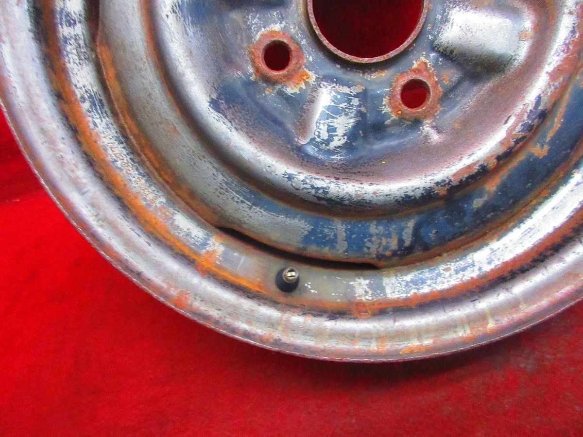 スチール ホイール 1本 トヨタ 純正 旧車 14×5J 4穴 PCD 114.3 +38