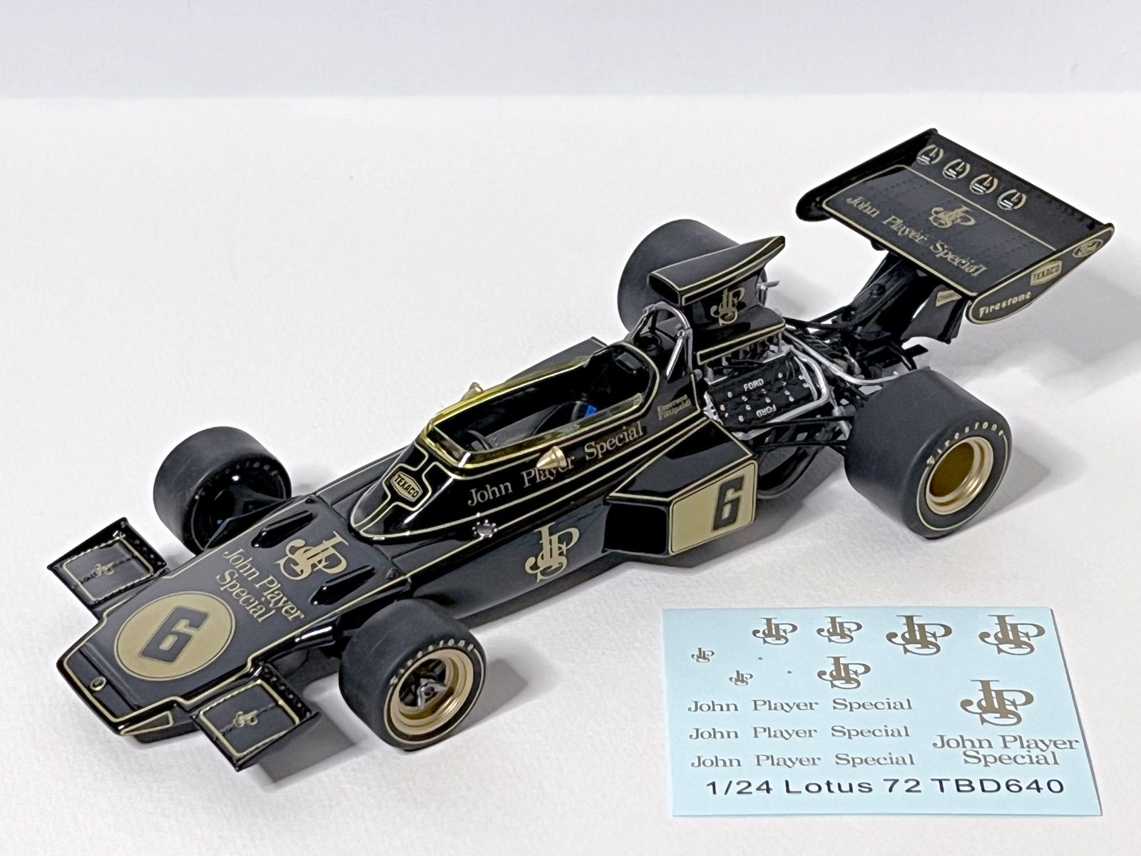 JPS仕様 ビッグスケールF1コレクション ロータス72D &ルノーRS01 JPS仕様 ビッグスケールF1コレクション ロータス72D &ルノーRS01