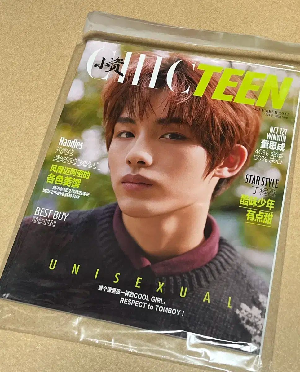 【雷市場（ポンジャン）商品韓国直送】 CHICTEEN チクティーン magazine 2017 11 双方にメリットがある 雑誌