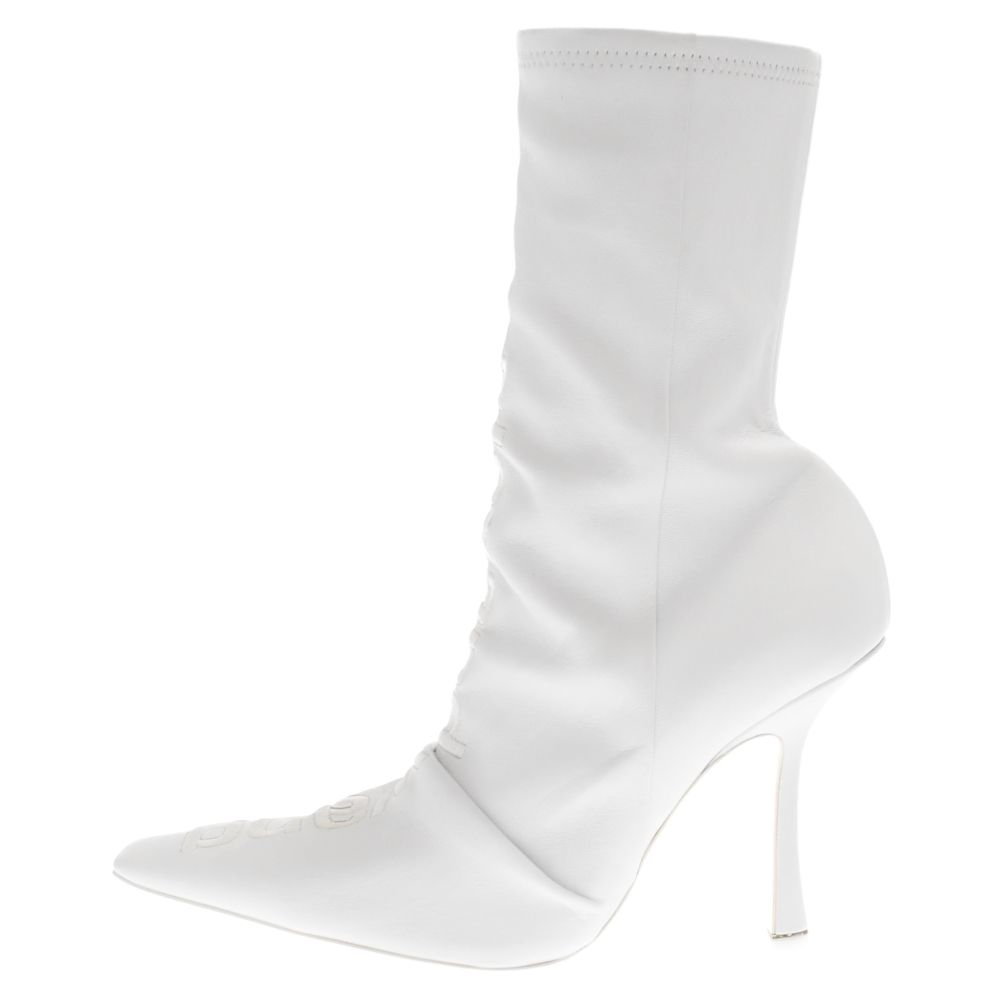 Alexander Wang / Vanna Stretch Boots/トゥ部分ダメージ有/ブーツ/40/WHT/30C120P105 ALEXANDER WANG (アレキサンダーワン) Vanna Stretch Boots ヴァンナ