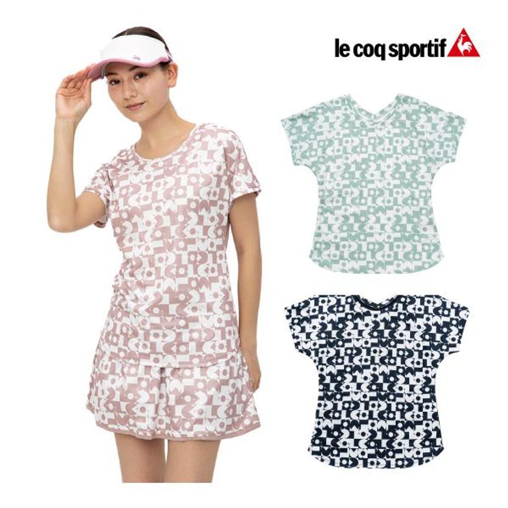 【ポスト投函対応】ルコックスポルティフ 2WAYグラフィックゲームシャツ QTWWJA03 le coq sportif テニスウェア 2023FW 【ポスト投函対応】ルコックスポルティフ 2WAYグラフィックゲームシャツ QTWWJA03 le coq sportif テニスウェア 2023FW