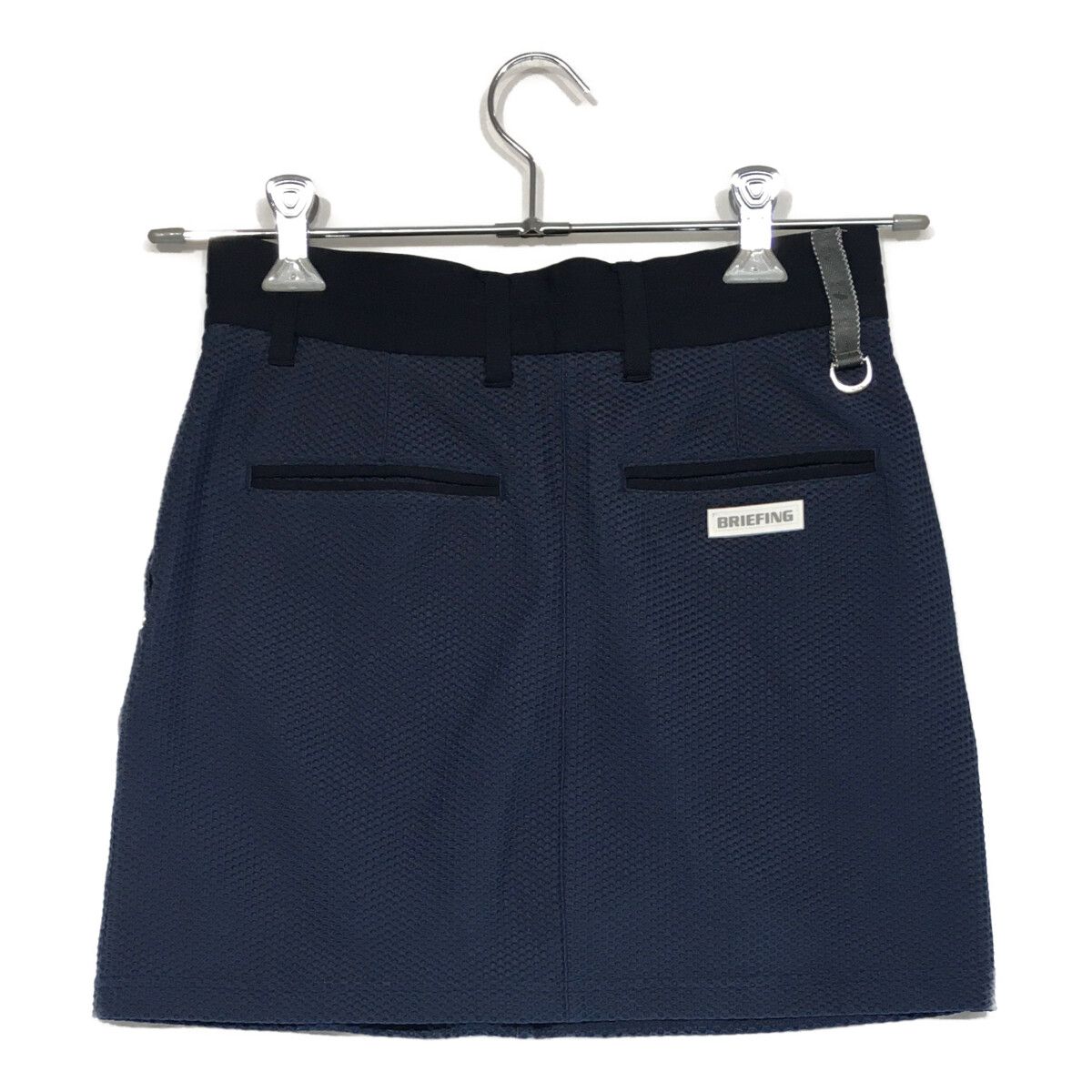 中古 レディース ブリーフィング BRIEFING スカート XS 紺 ネイビー
