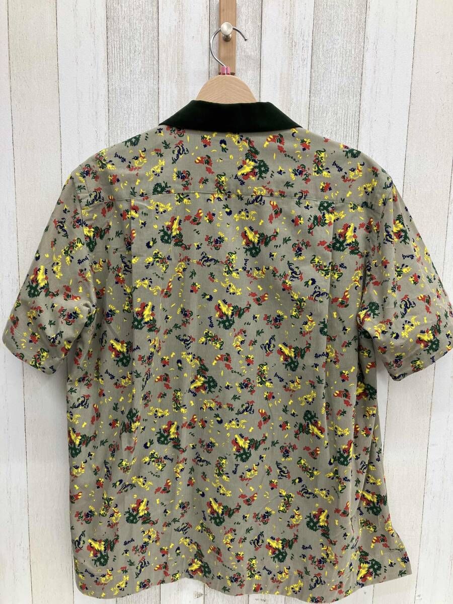 sacai サカイ FLORAL PAINT SHIRT フローラル ペイント シャツ 21-02602M サイズ表記1 花柄