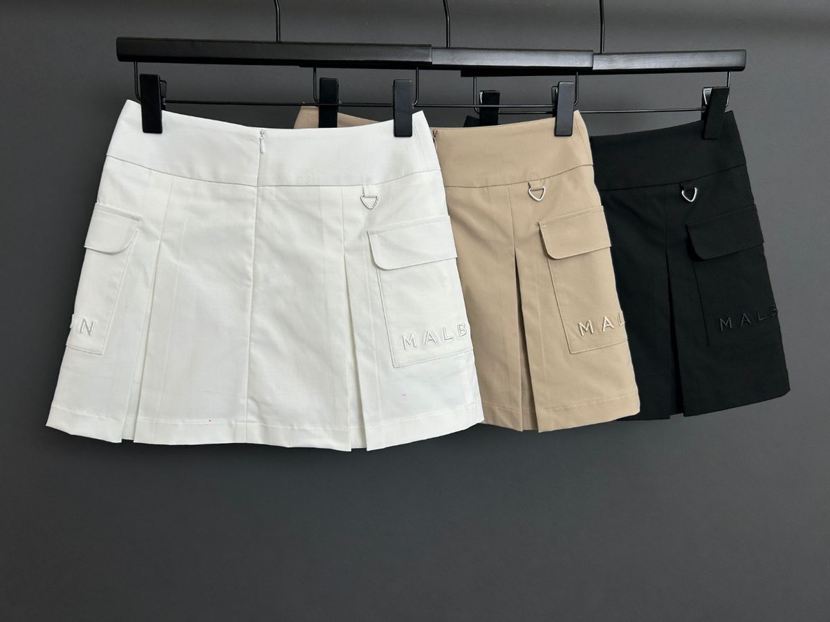 Malbon Golf チェッカーボードニット＆スカート 美品！即購入可✅ Malbon Golf チェッカーボードニット＆スカート 美品！即購入可