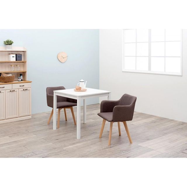 萩原 Hagihara SH-8620WH-23BR-3S ダイニング３点セット 新生活 インテリア 家具おしゃれ