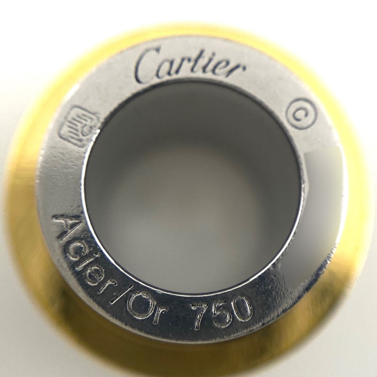 カルティエ CARTIER サントス 100 ペンダントトップ YG イエロー