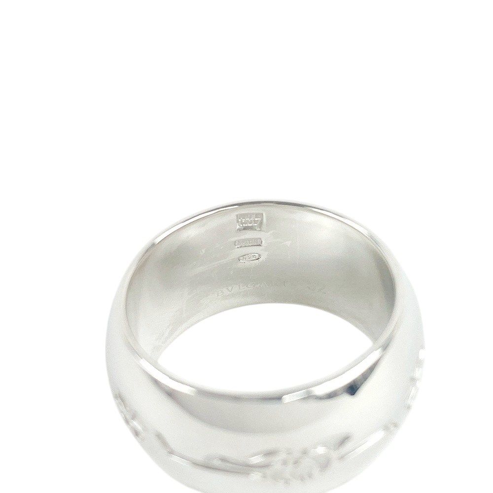 □新同□磨き済□ ブルガリ リング 指輪 セーブザチルドレン シルバー  