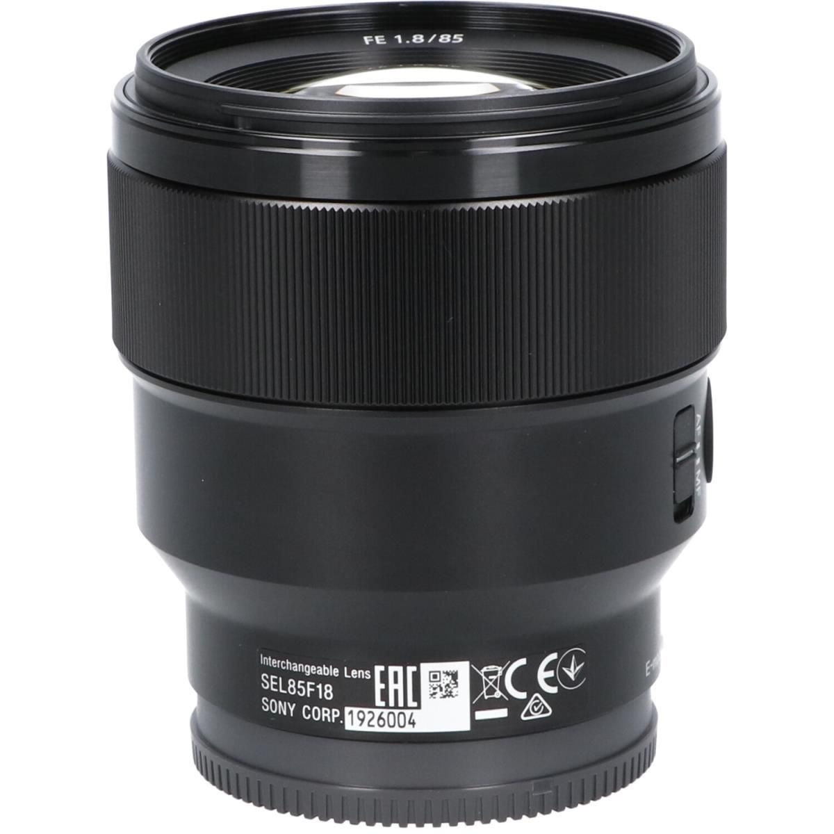 ＳＯＮＹ　ＦＥ８５ｍｍ　Ｆ１．８（ＳＥＬ８５Ｆ１８）