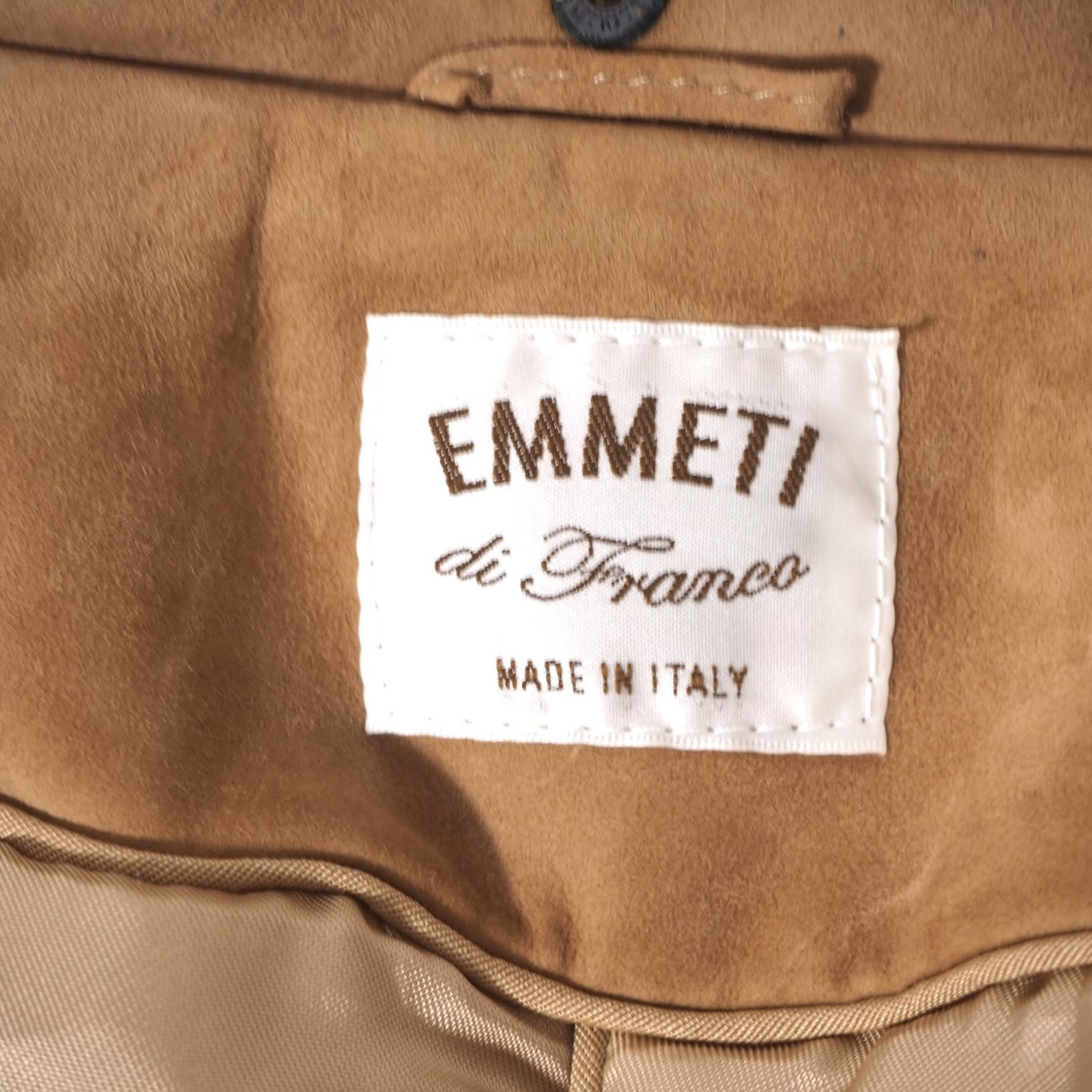 ◎エンメティ EMMETI イタリア製 ラビットファー ゴートレザー