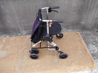 TS-25-0702-07　　一部地域を除き送料無料　　歩行器　テイコブリトルパープル TS-25-0702-07 一部地域を除き送料無料 歩行器 テイコブリトルパープル