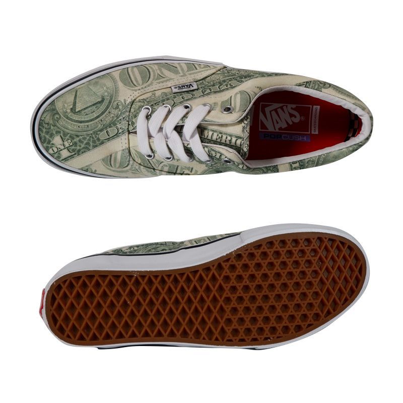 即納★入手困難★コラボ★Supreme/VANS★SKATE ERA★VN0A5FC9GRN Supreme/VANS シュプリーム/ヴァンズ SKATE ERA スケート エラ