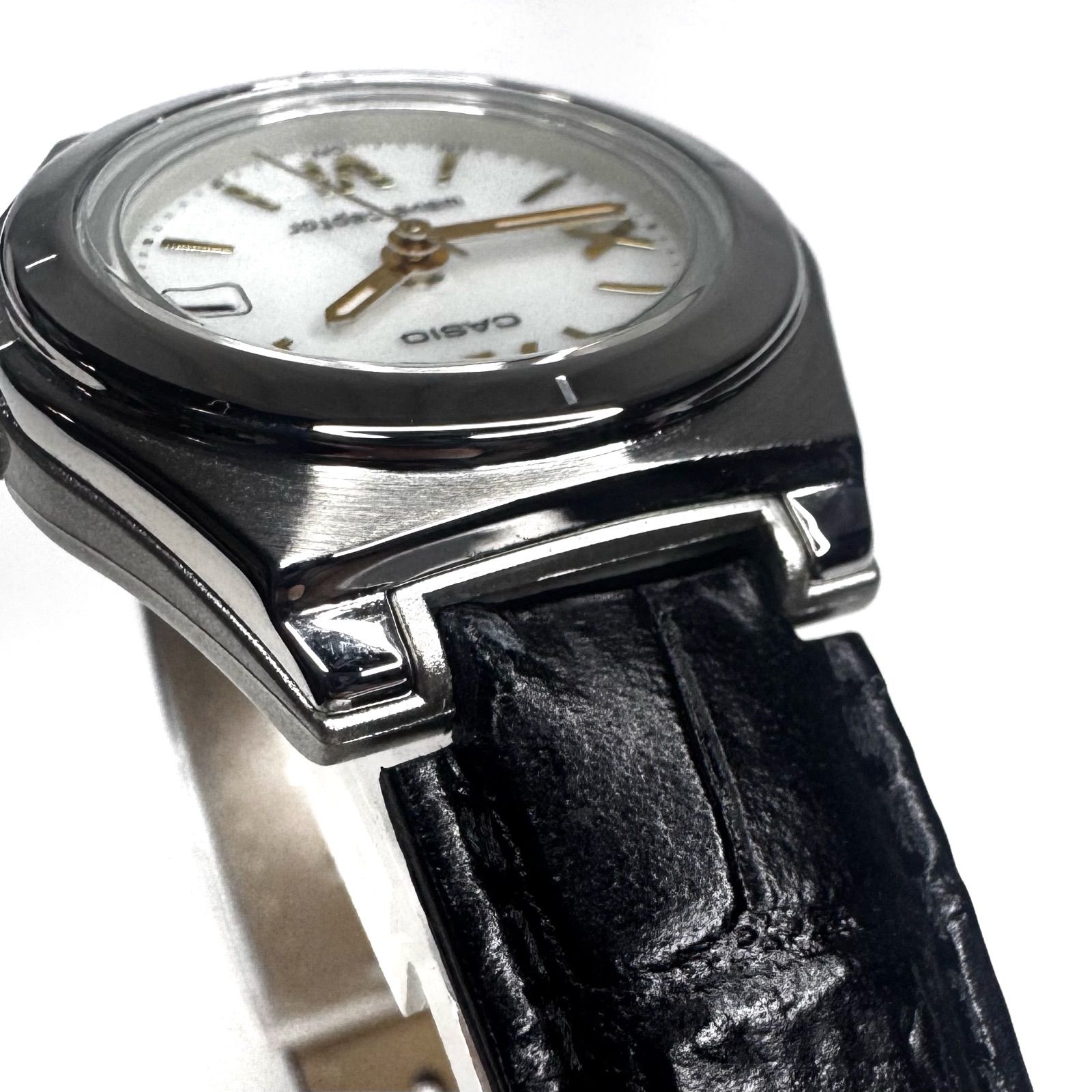CASIO カシオ LWQ-10LJ-1A1JF レディース 電波ソーラー腕時計 ウェーブ 