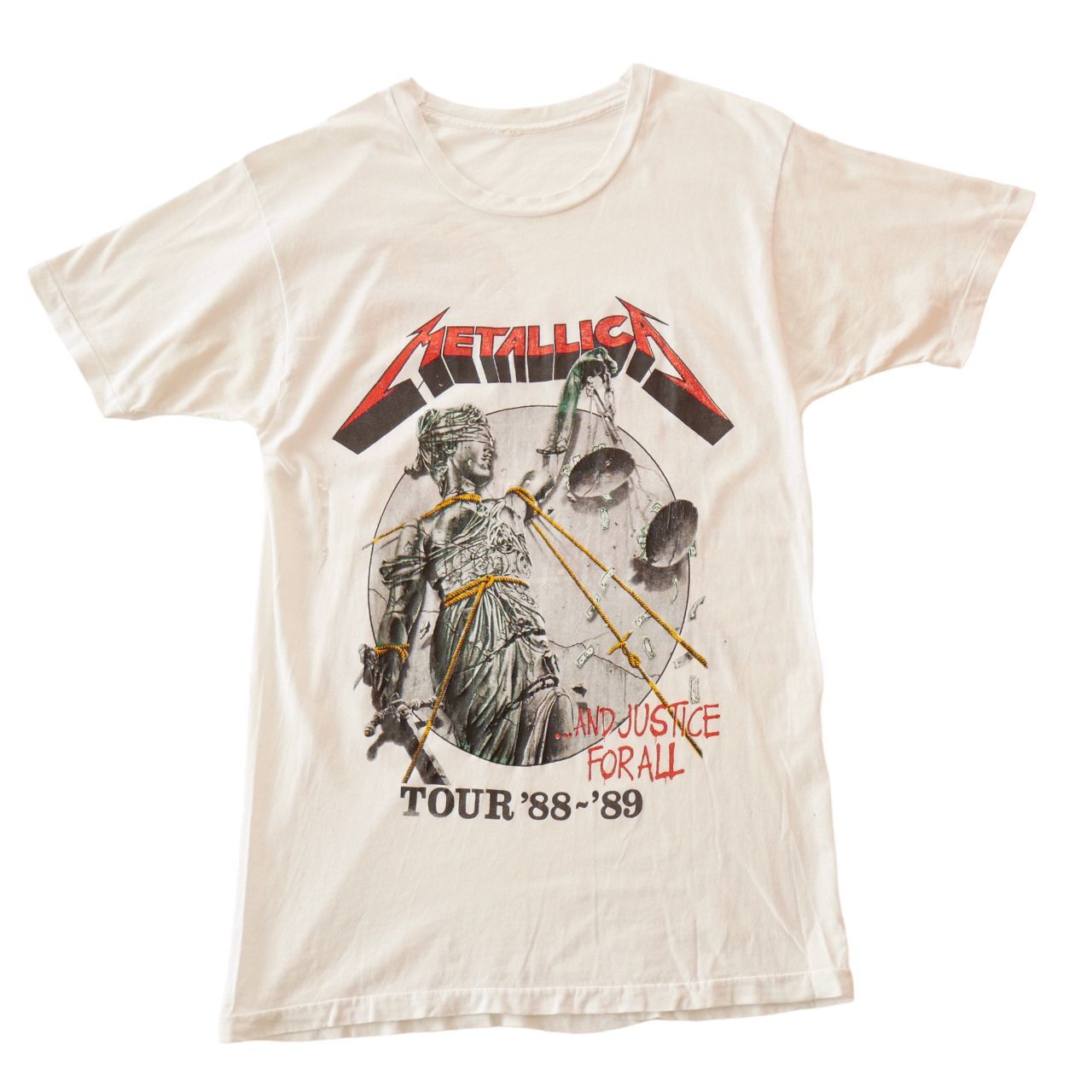 ヴィンテージTシャツ激レア 1988年製 Metallica メタリカ Tシャツ ヴィンテージ