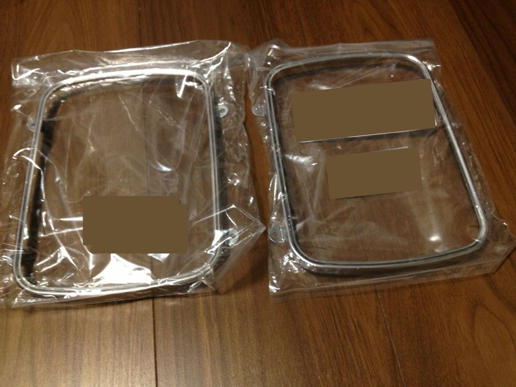 日産 NISSAN 純正 180SX RPS13 リトラリング ヘッドライトリング フレーム 左 右 セット 角目 リトラカバー パーツ エンジン タイヤ バンパー 検索 マフラー