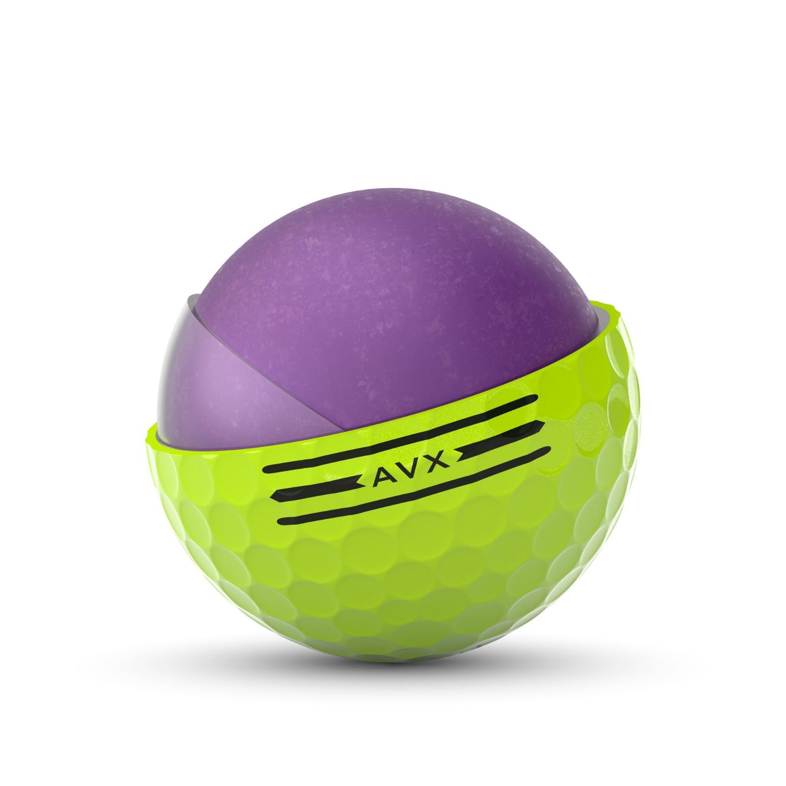 Titleist AVX ゴルフボール イエロー 2箱 Titleist AVX Yellow 2024 - 1 Dozen - LostGolfBalls.com