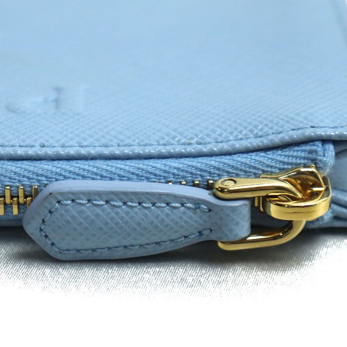 PRADA プラダ サフィアーノ エンボスロゴ フラグメントケース カード  