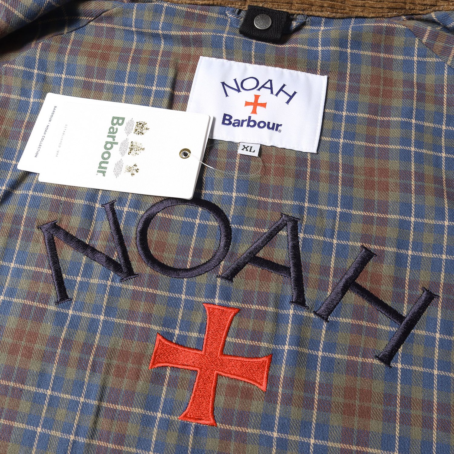 美品 NOAH ノア Barbour バーブァー 60/40クロス ビデイルジャケット 