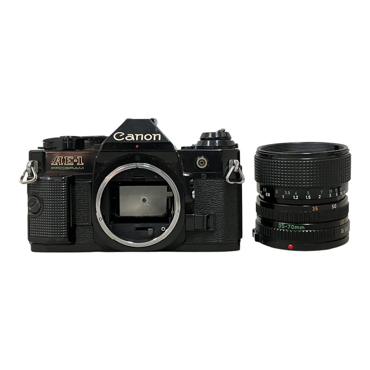⑦ Canon キャノン AE-1 一眼レフ フィルムカメラ レンズキット