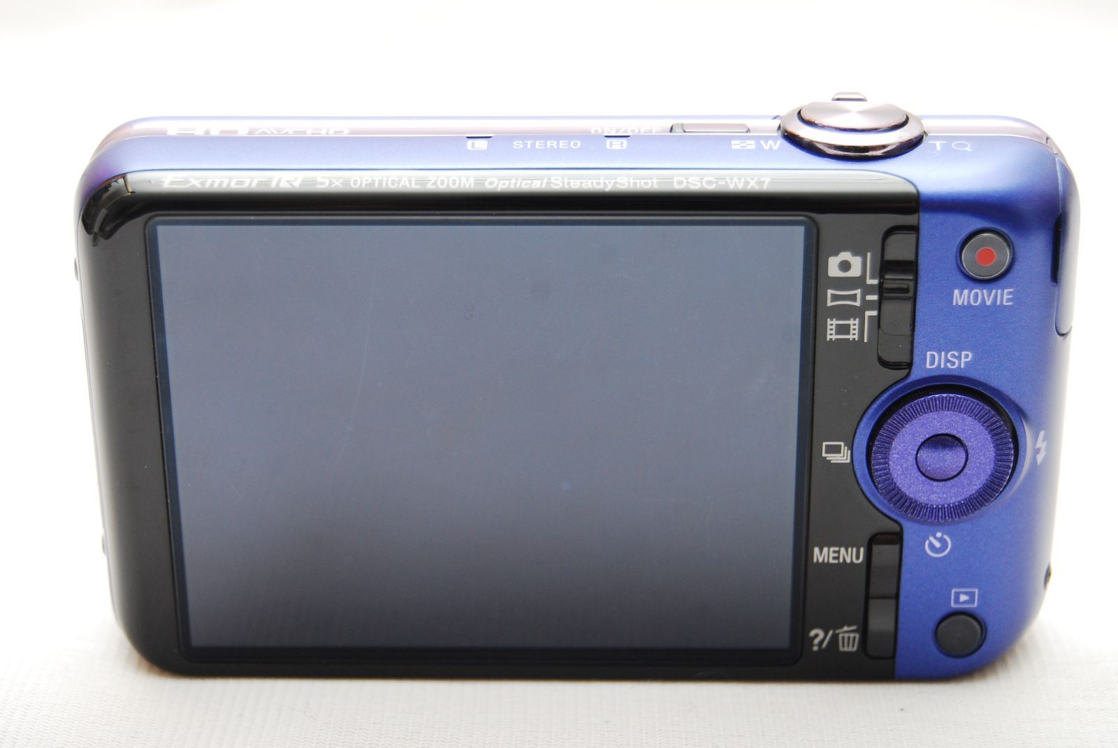 SONY製 Cyber-shot DSC-WX7-L ブルー/1620万画素 Sony ソニー Cyber