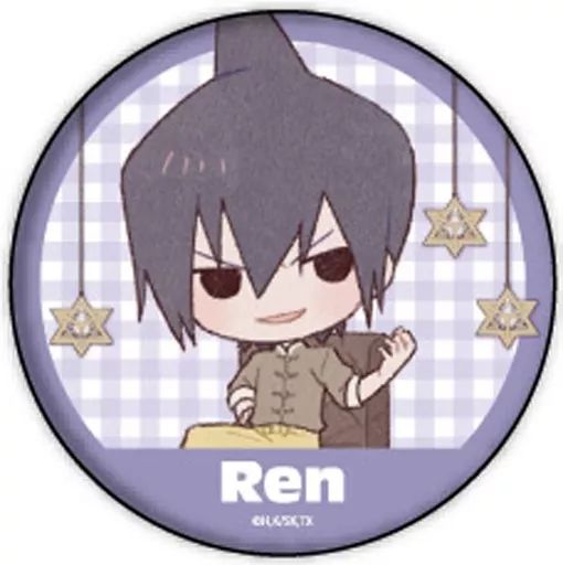 中古】バッジ・ピンズ 道蓮 「缶バッジ シャーマンキング 06.カフェver