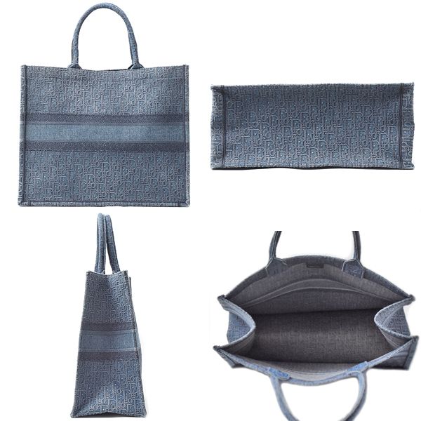 Dior デニムトートバッグ DIOR】「デニム ディオール オブリーク」を纏うバッグの