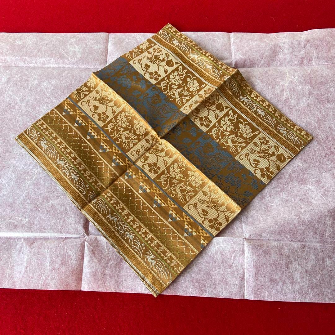 堀内宗匠 伊予簾緞子 なかざわ織物 茶道具 表千家 袱紗　e1397-G Amazon.co.jp: 堀内宗匠 伊予簾緞子 なかざわ織物 茶道具 表千家
